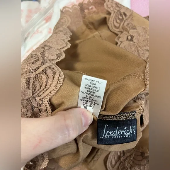 Frederick’s of Hollywood Lace Cami - Picture 3 of 4